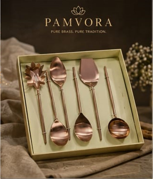 Flower Handle Cutlery Set (6-Piece)